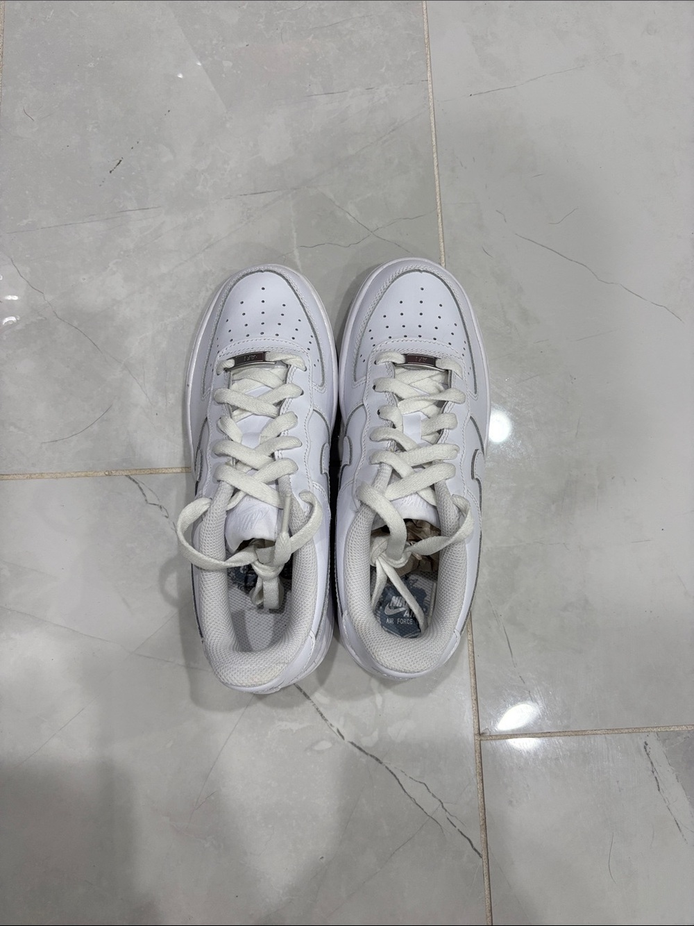Nike Women's All-White Low Top Sneakers